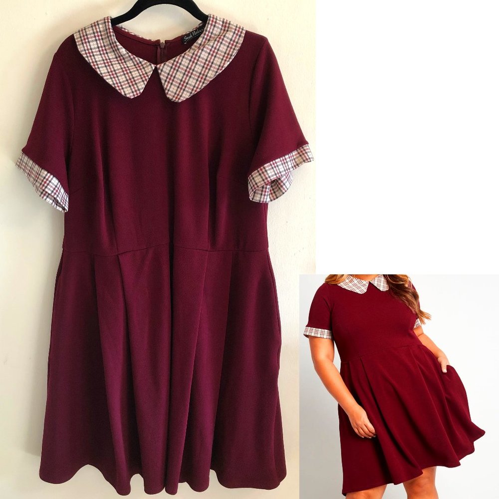 NWOT Modcloth peter pan collar dress